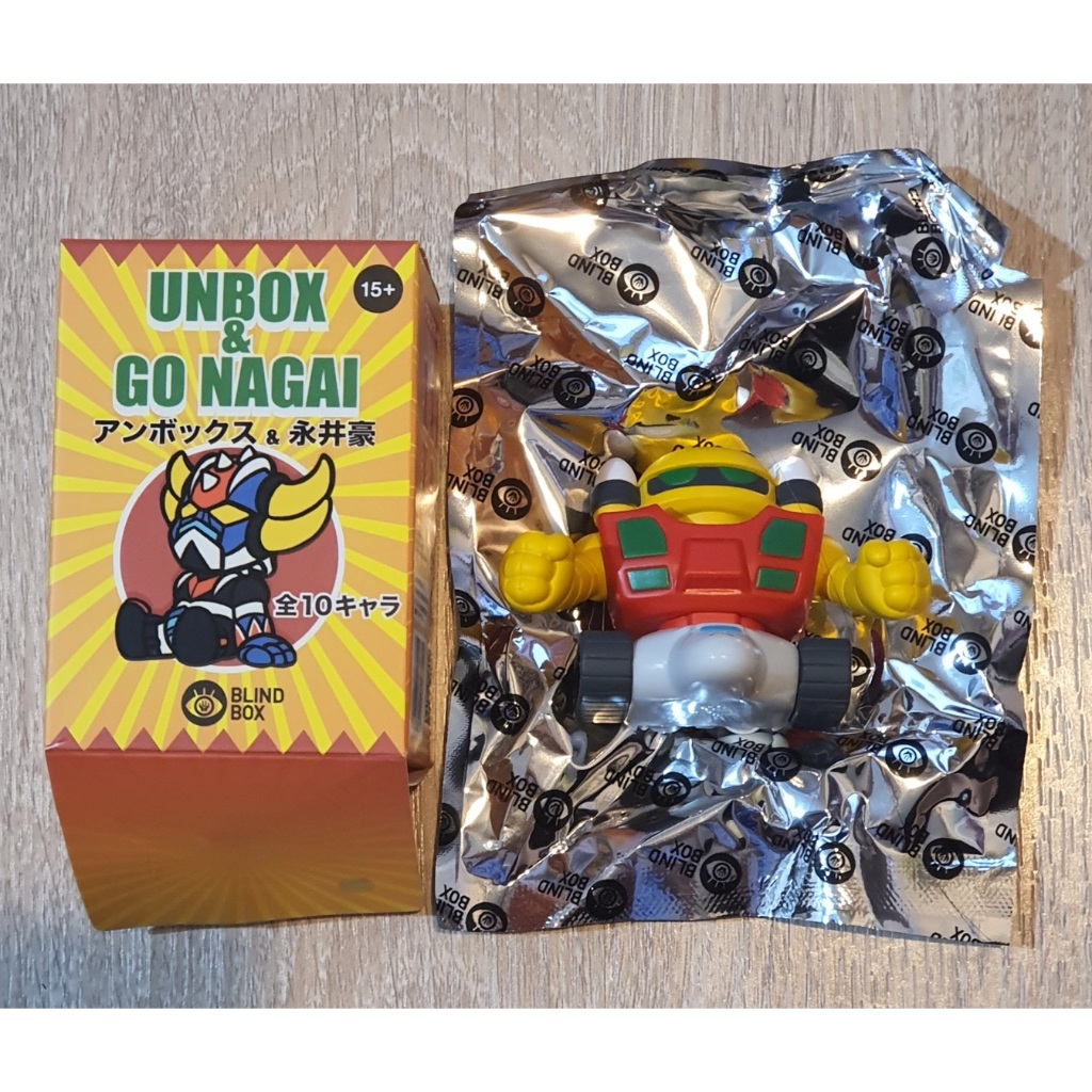 Unbox & Go Nagai Blind Box กล่องสุ่ม แกะแล้วมือ 2 getter robo 3