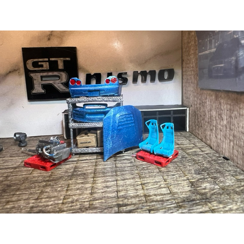 R34 GTR parts model 1:64