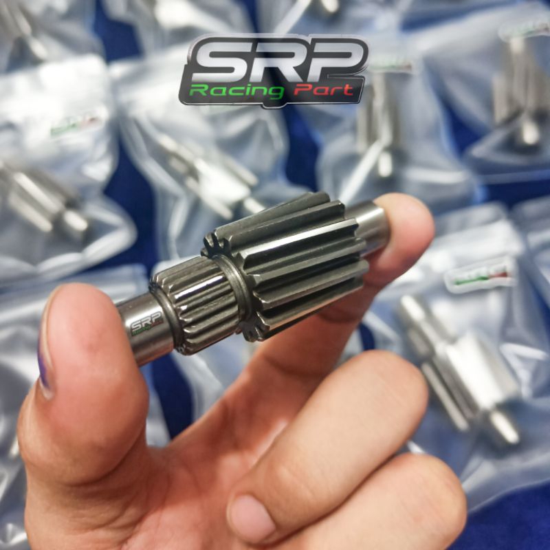 เฟืองท้ายแต่ง Lead125 4V ขนาด 14T 15T ประกันแตก หอน