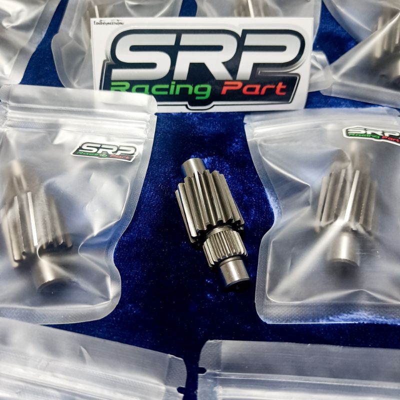 เฟืองท้ายแต่ง Lead125 4V ขนาด 14T 15T ประกันแตก หอน