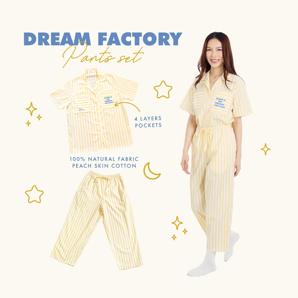 ชุดนอน Sleep is - Dream Factory Pants set