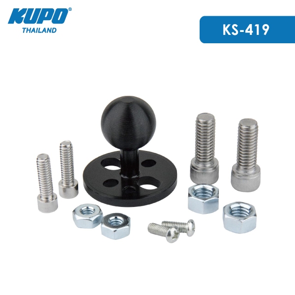 KUPO KS-419 Ball Head for Convi Clamp & Cheese Plate