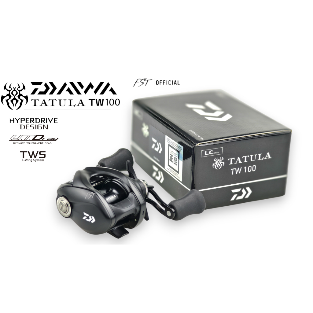 รอกหยดน้ำ Daiwa TATULA TW 100 รุ่นปี 2024 ของแท้ ประกันศูนย์ไทย