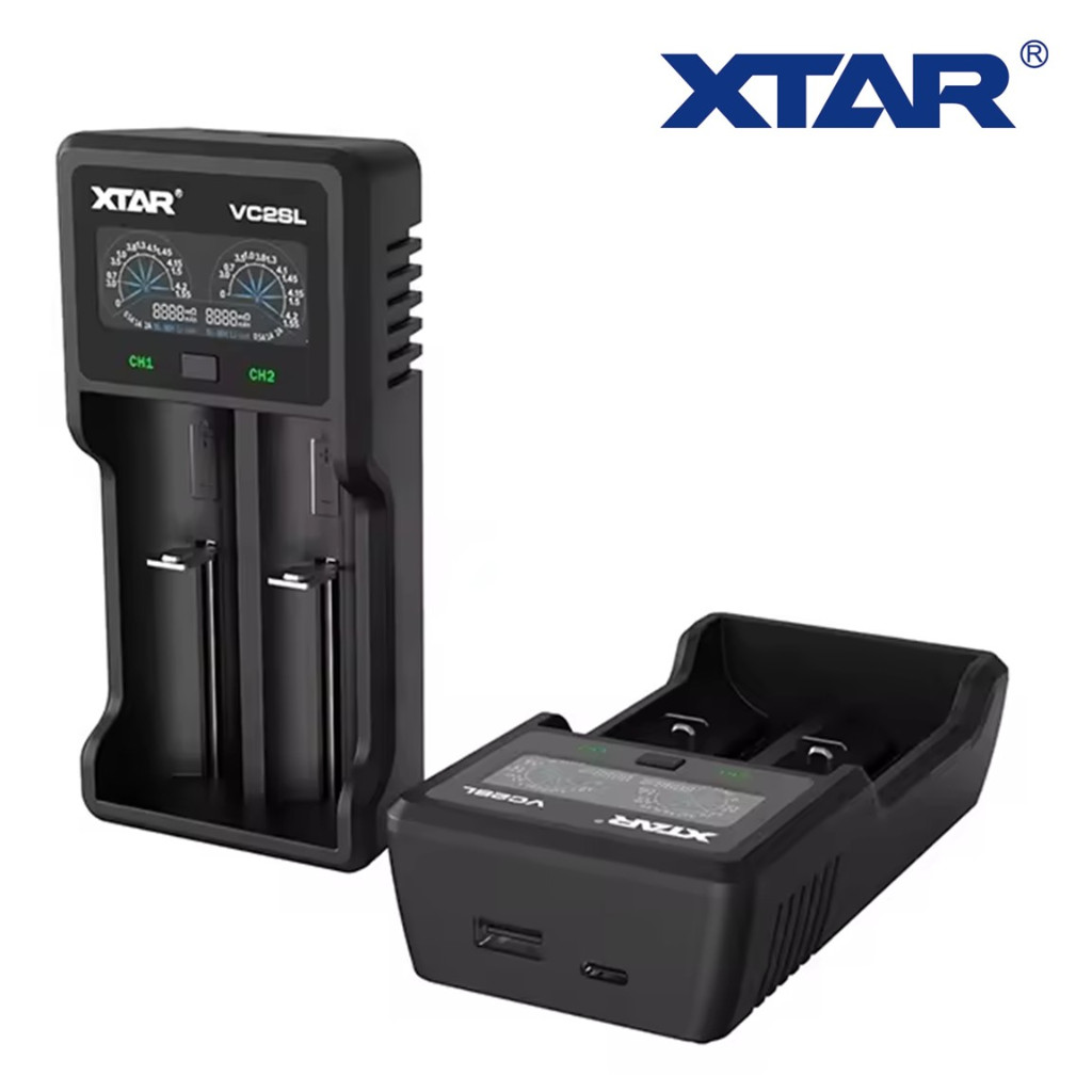 เครื่องชาร์จ XTAR VC2SL QC3.0 Fast Charging Micro USB สามารถพกพาเป็น power bank ได้