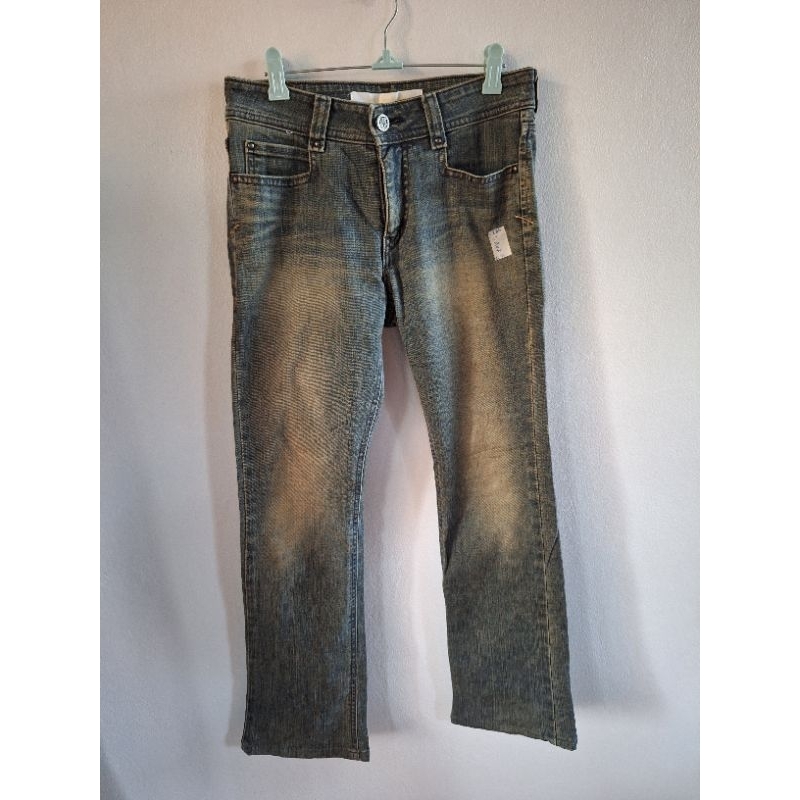 กางเกงยีนส์ something มือสอง #b365