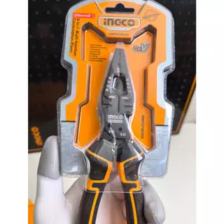 INGCO คีมปากจิ้งจก อเนกประสงค์ 8 in 1 วัสดุ Cr-V ขนาด 8"/200 มม. รุ่นงานหนัก รุ่น HMFCP28200( 8-in-1 Multi-function com
