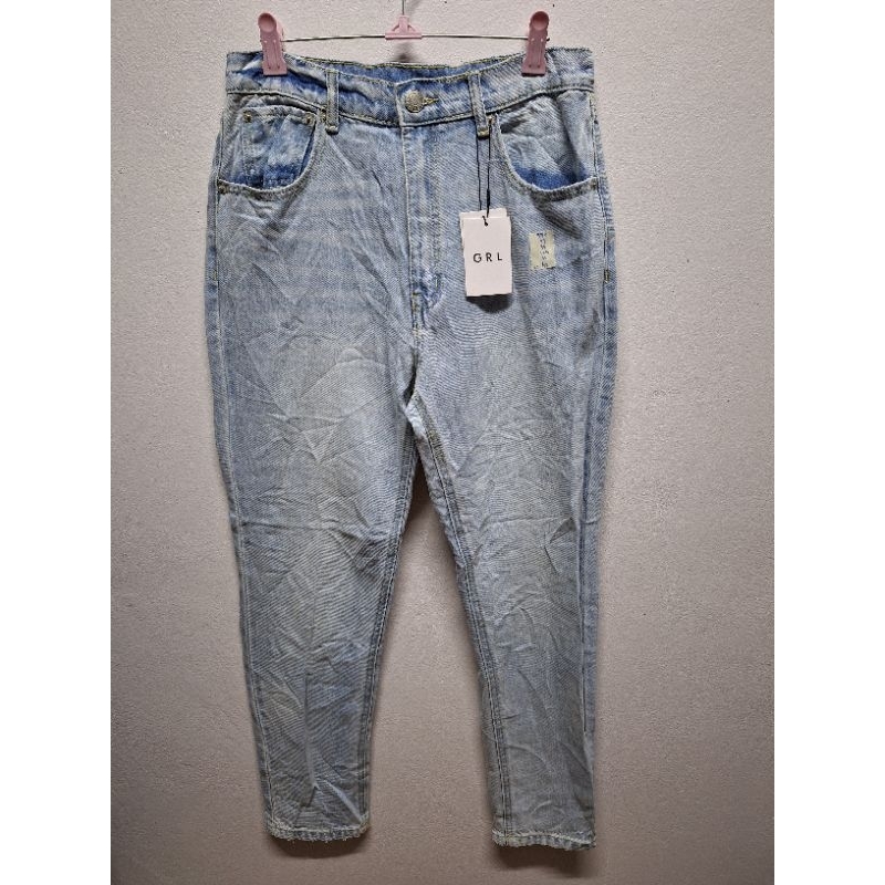 กางเกงยีนส์ grl มือ1ป้ายห้อย size m#b385