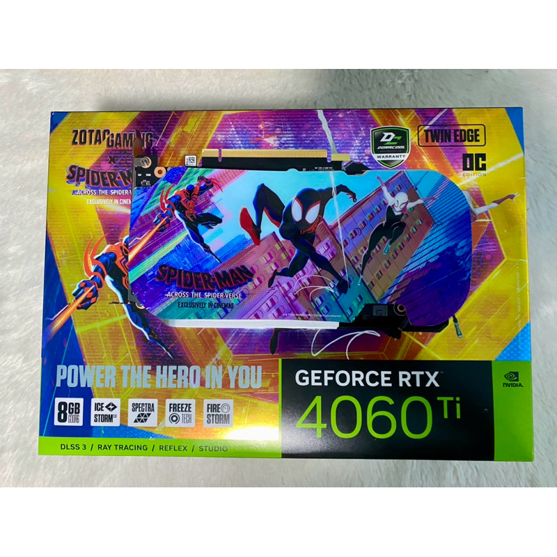 RTX 4060 Ti SPIDERMAN 8GB GDDR6 (มือสอง)