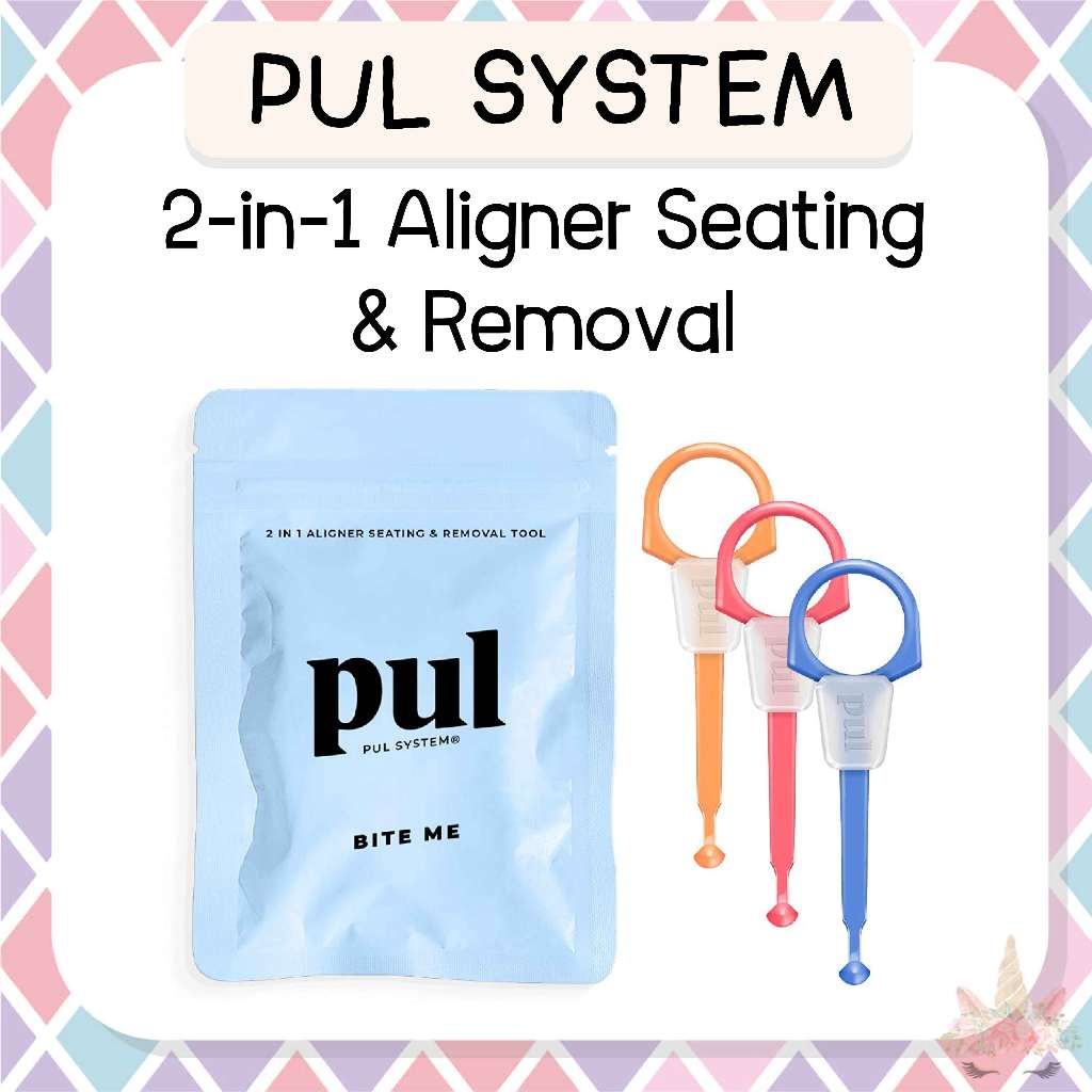*พร้อมส่ง/ของแท้ * Pul System 2-in-1 Aligner Seating & Removal แพ็คเดี่ยว / แพ็คคู่