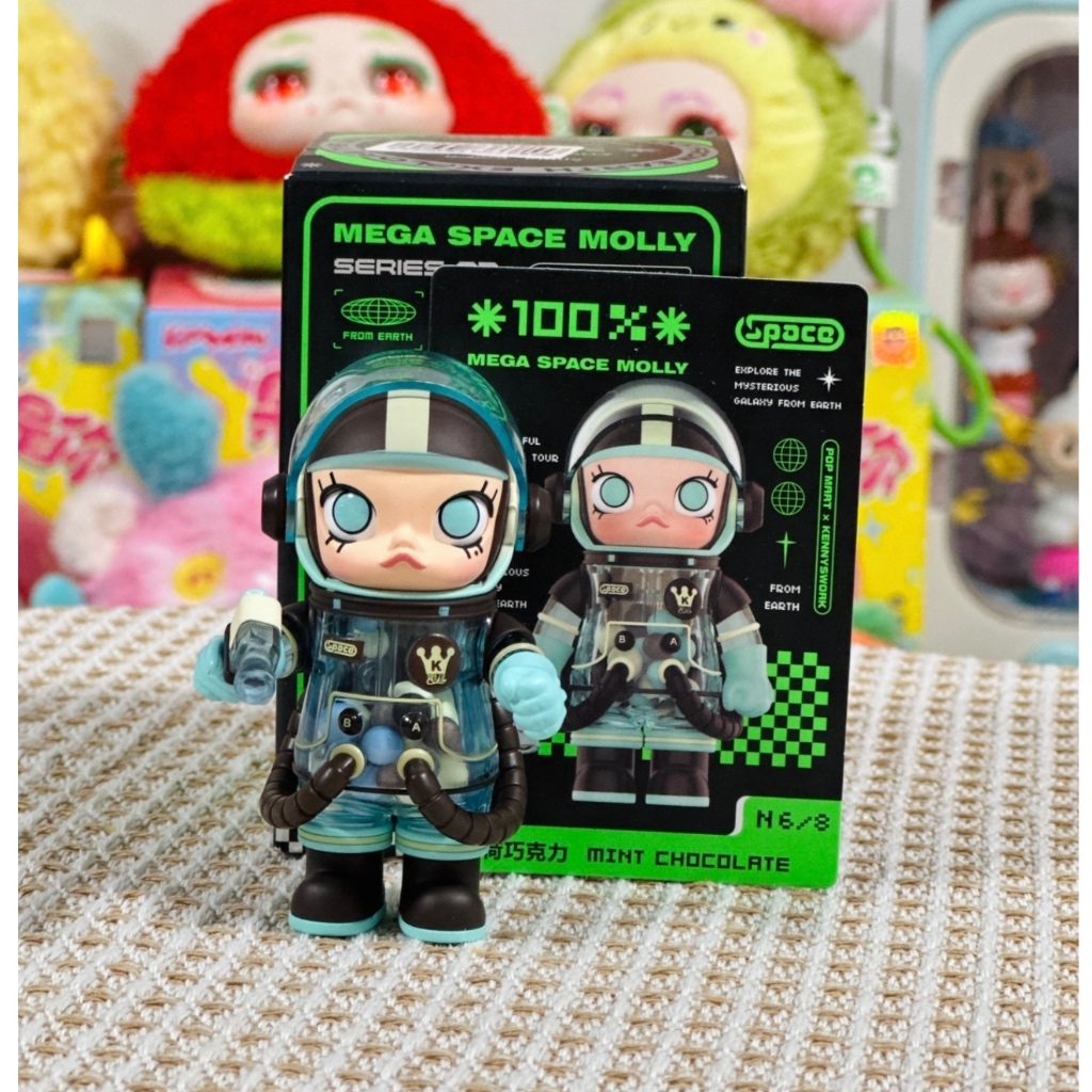 🚙 พร้อมส่ง ~ Popmart MEGA MOLLY SPACE 100% V.2 SERIES 02-A Coca-Cola