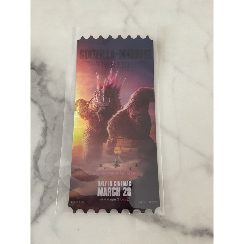 Collectible Ticket (Godzilla&Kong)SF.Cinema