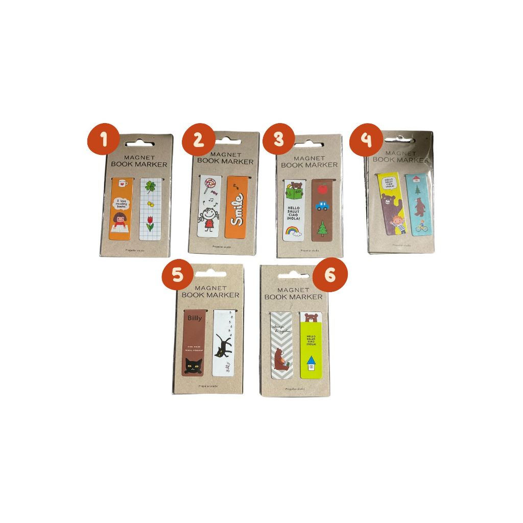 Habitat ที่คั่นหนังสือเเม่เหล็ก (Magnet book market)