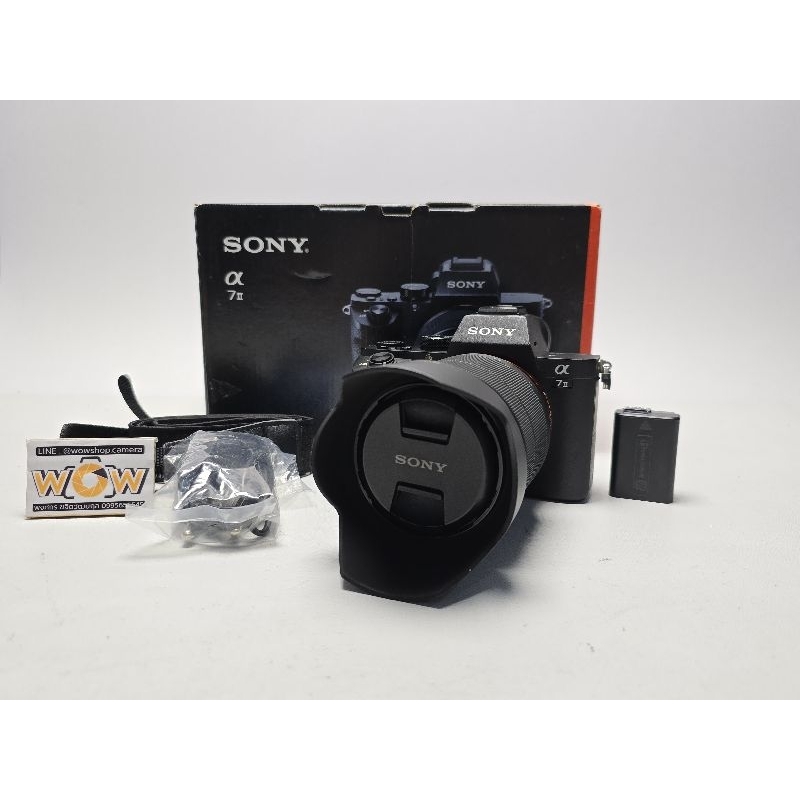 Sony A7ii เลนส์ Kit 28-70mm.
