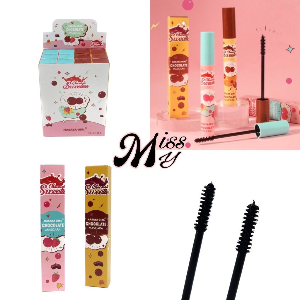 (12แท่ง) HASAYA GIRL Sweetie Eye Mascara มาสคาร่าเพิ่มความยาว หนา ให้ดวงตากลมโตโดดเด่น