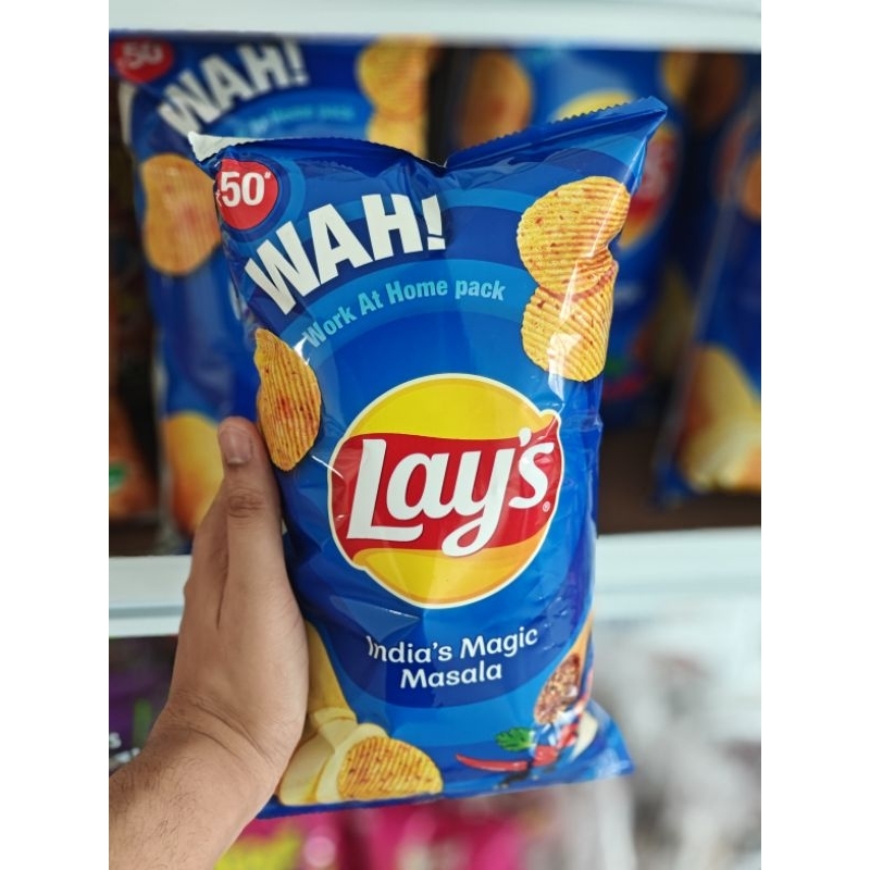 BIG BLUE LAYS PERFECT INDIAN CHIPS FOR SNACKS(52GRAMS)