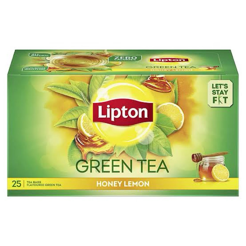 Lipton Green tea - Homey lemon 25 Tea bags