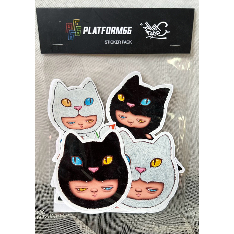 มือหนึ่งเซ็ทสติกเกอร์ Platform 66 Alex Face ◾️▫️Sticker setค่ะ