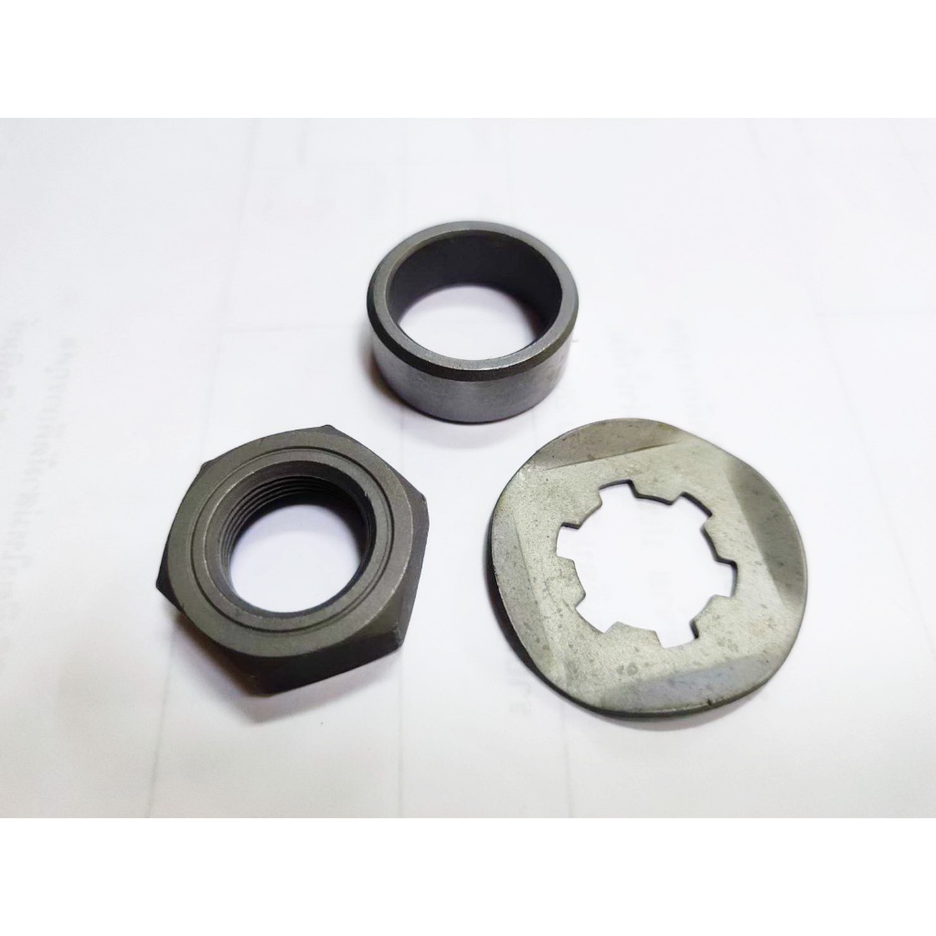 น็อต-บูท-แหวนล็อค-โอริง สเตอร์หน้า Yamaha DT100 YL2 YG5 RX100 RS-S YA5 YA6