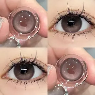MIDROO【COD】[-1.00~-6.00]ค่าสายตาสั้น เลนส์หวานๆ💞 Pudding รุ่นแฟชั่นขายดี 14.2mm