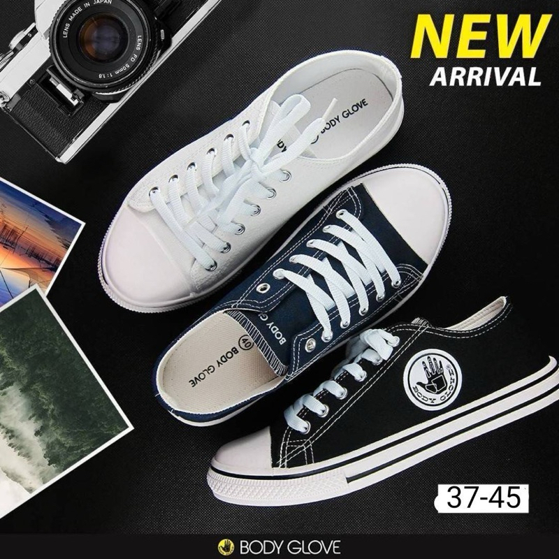 Body Glove รองเท้าผ้าใบแบบผู้เชือก รุ่น BGM611 (37-43)