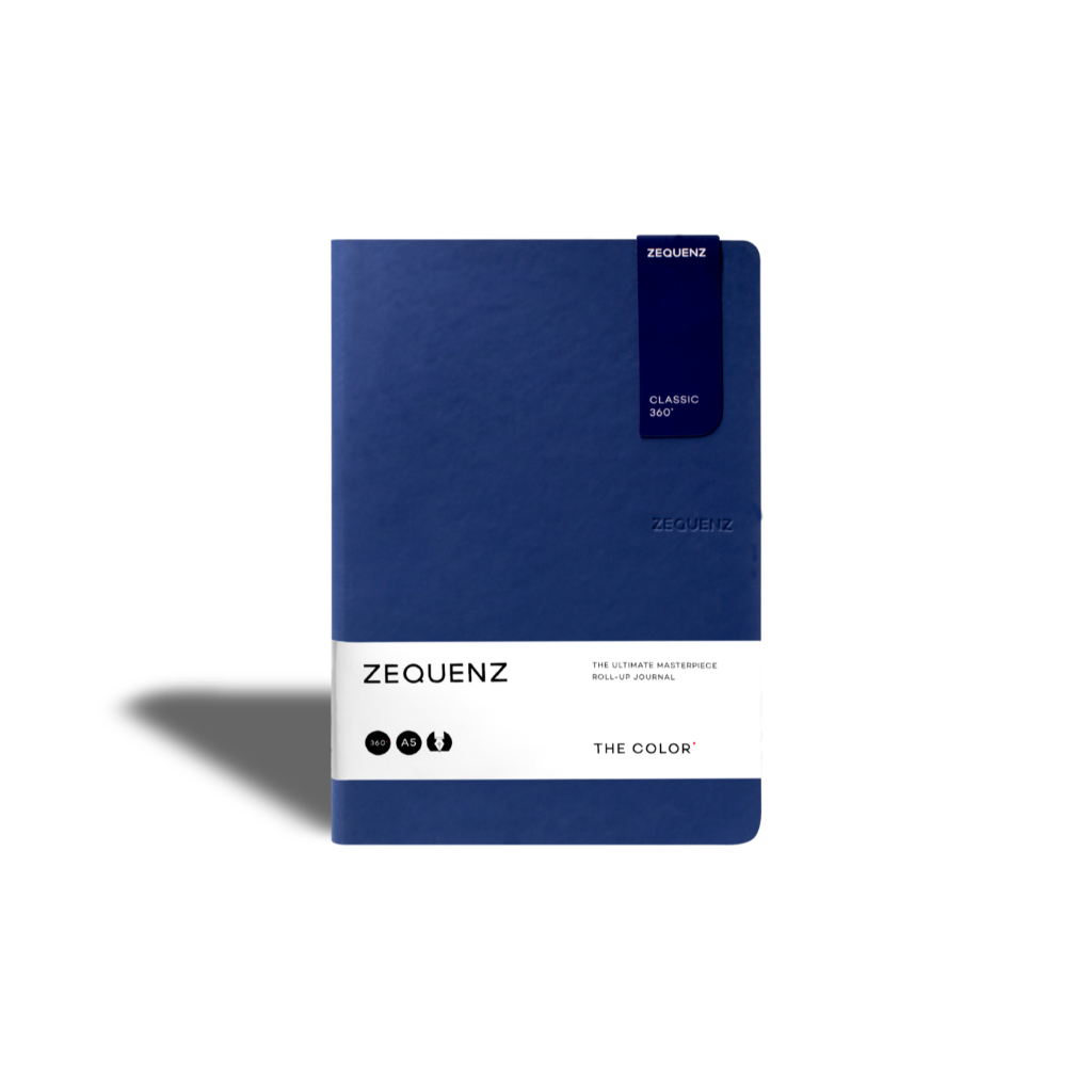 ZEQUENZ The Color A5 "Dark Navy" สมุดโน๊ต Zequenz สีน้ำเงินเข้ม ขนาด A5