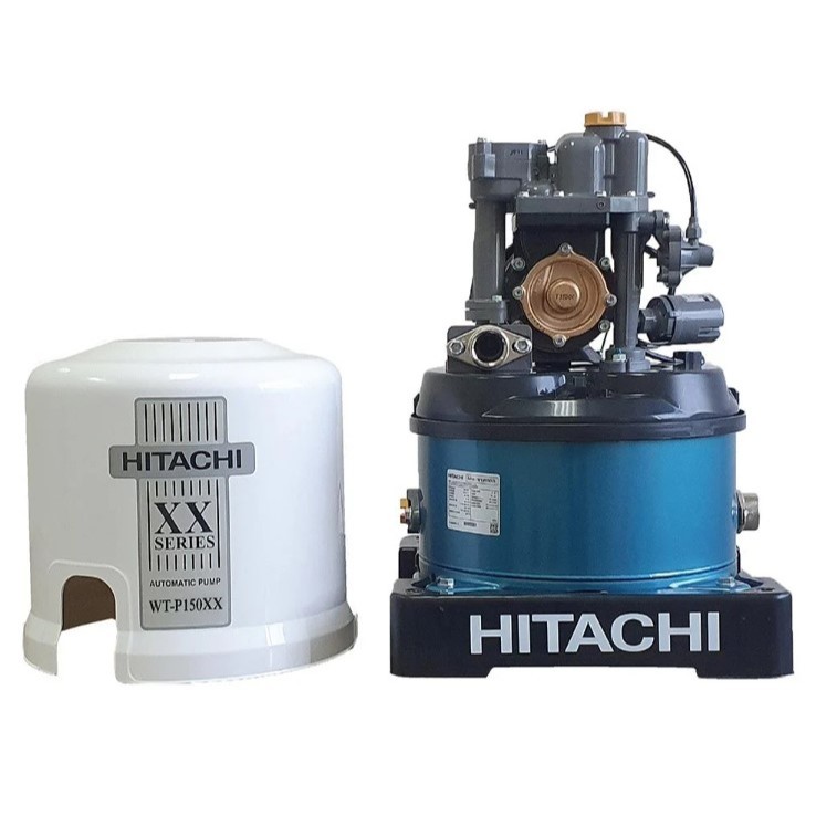 HITACHI ปั๊มน้ำอัตโนมัติ รุ่น WT-P150XX ถังกลม ของแท้ 100% *รับประกัน 10 ปี