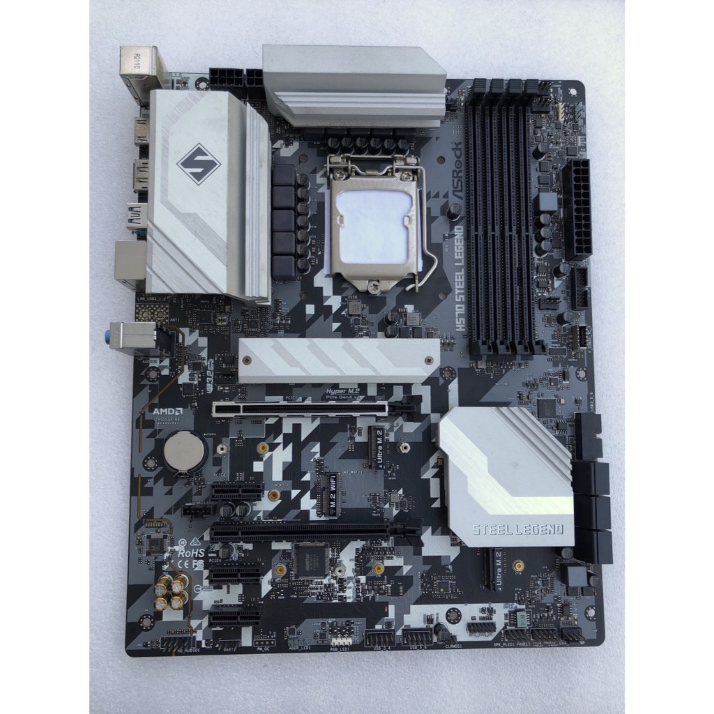 MAINBOARD (เมนบอร์ด) 1200 ASROCK H570 STEEL LEGEND มือสอง