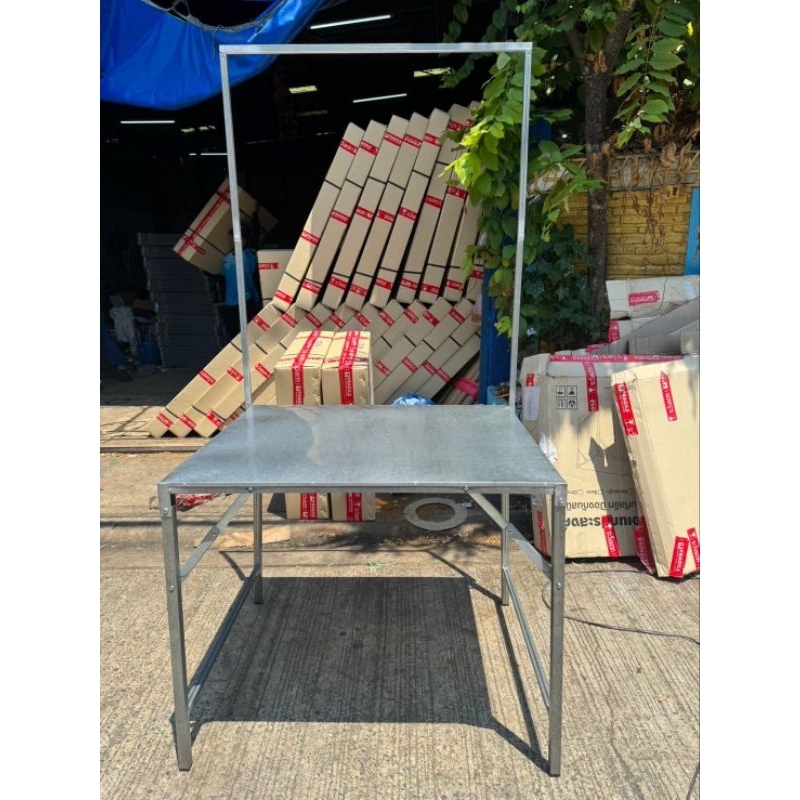 โต๊ะพับซิงค์ 75×90×75 เซนมีขาแขวน