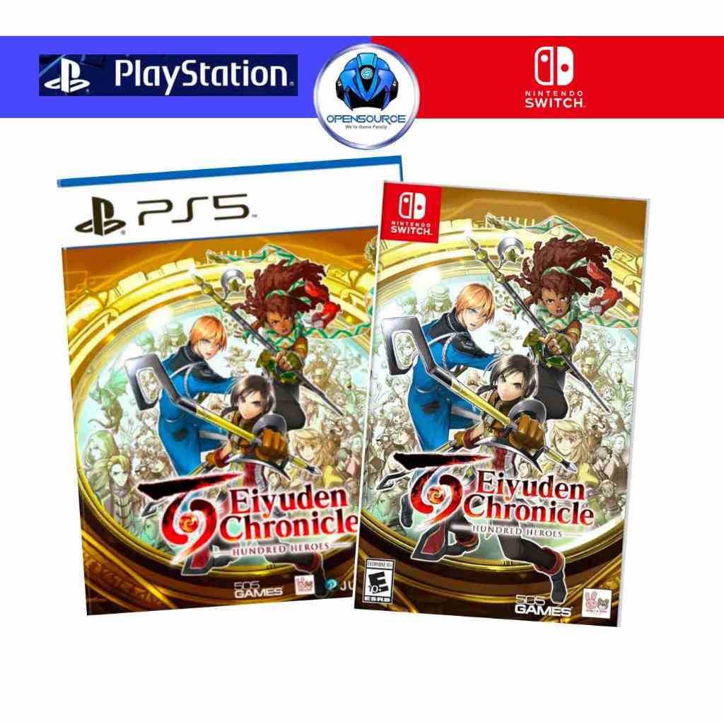 [พร้อมส่ง]Nintendo: Eiyuden Chronicle: Hundred Heroes (ASIA ENG/CH/KR/JP) - Nintendo Switch