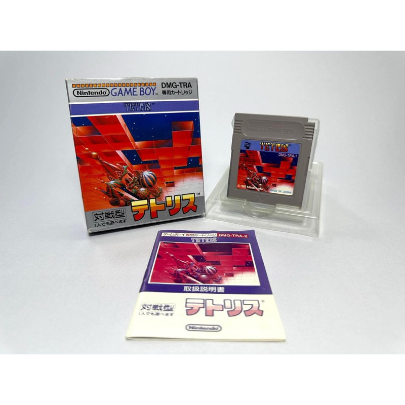 (4) ตลับแท้ Game Boy(japan)(gb)  Tetris