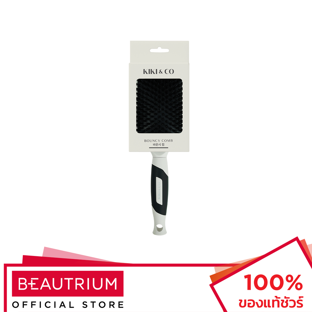 KIKI&CO Bouncy Comb หวีไนลอนผสมขนหมูป่าแท้
