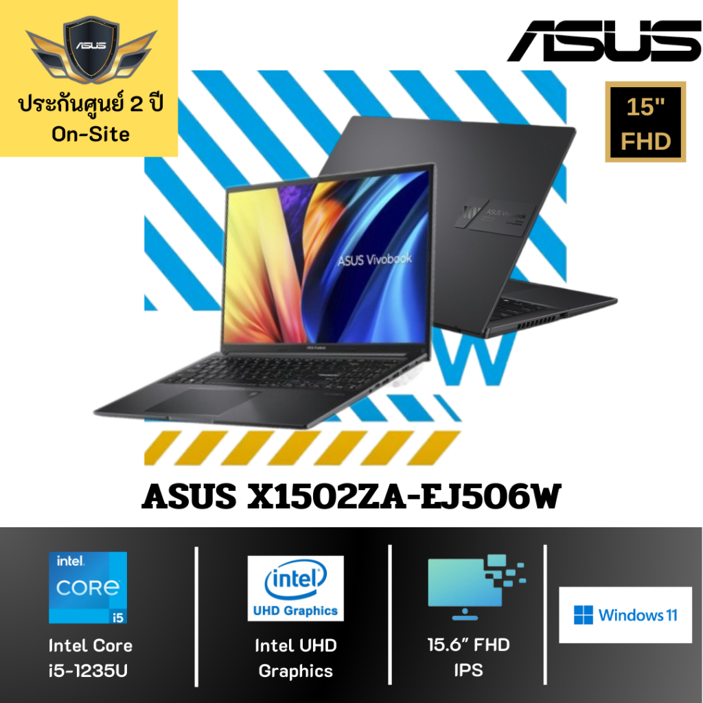 ASUS Notebook Vivobook 15  X1502ZA-EJ506W  i5-1235U 8 GB 512 GB 15.6  Win11 2Y