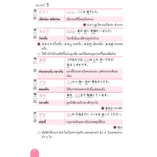 1,500 ศัพท์ JLPT N4 (9789744437525)