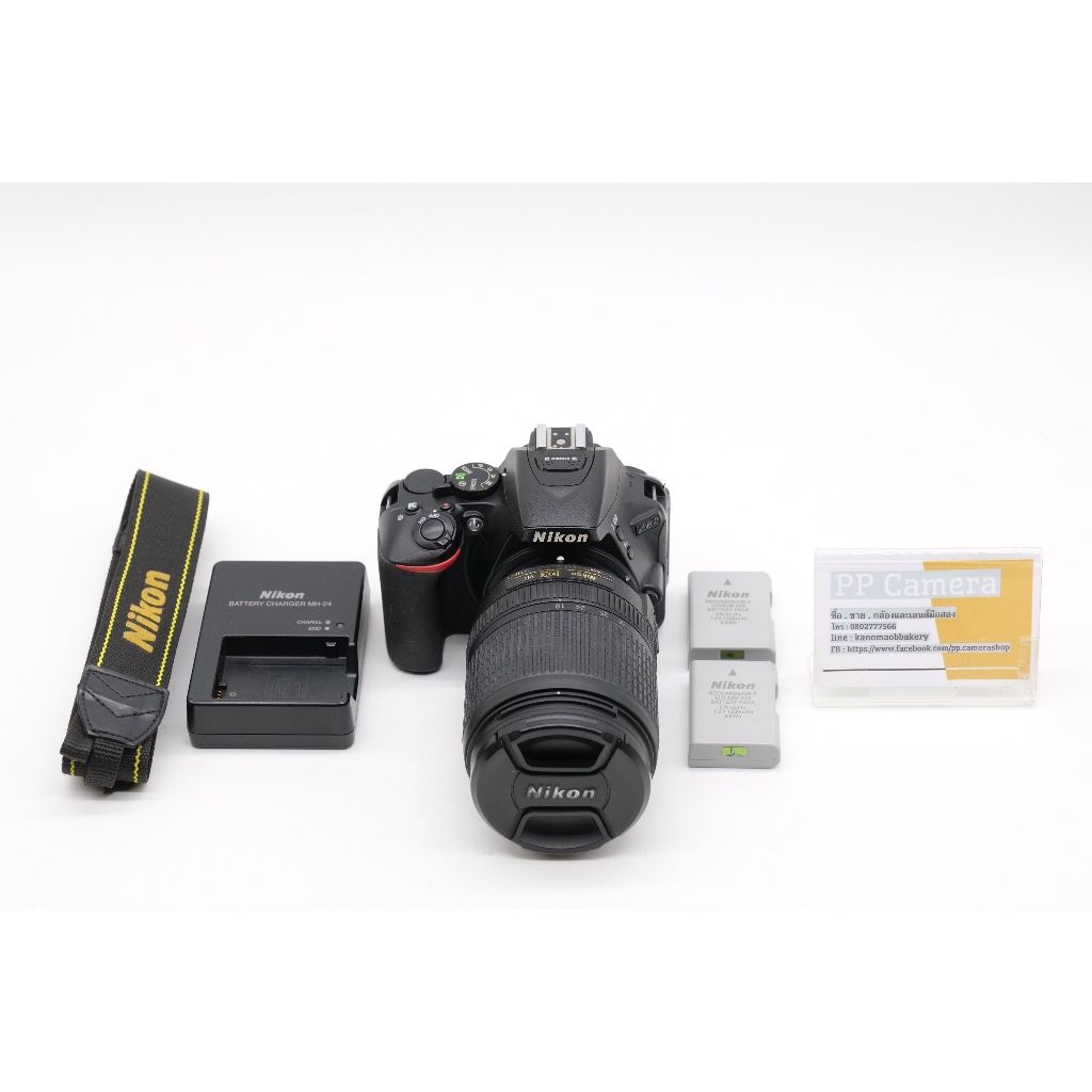 กล้อง Nikon D5600 + Kit 18-140mm [มือสอง]
