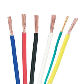 สายไฟ VSF สายไฟเดี่ยว 0.5-2.5 sq.mm คอนโทรล ใช้กับ 12V - 220V ได้ สายไฟสี แบบฝอย ใช้ในบ้าน รถยนต์ มอไซค์ UNITED AT
