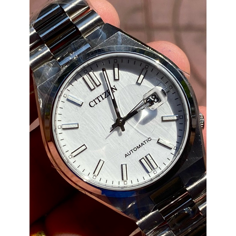 นาฬิกาข้อมือ Citizen Automatic Stainless Steel Men’s Watch NJ0151-81A