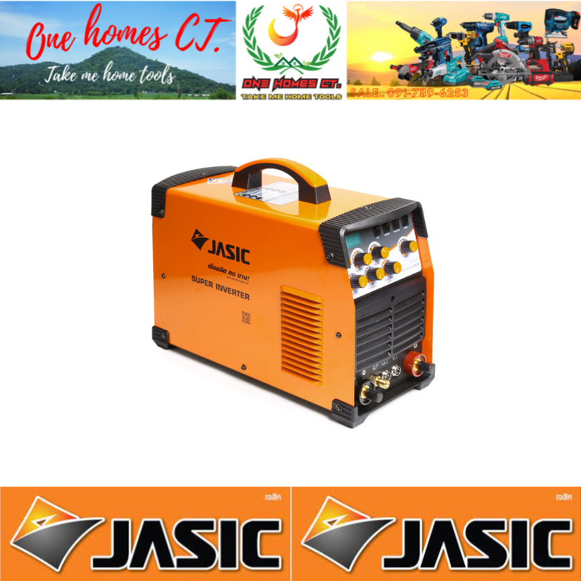 JASIC เครื่องเชื่อม TIG/MMA 200/160 แอมป์ รุ่น TIG200PACDC # ออก..ใบเสร็จ-ใบกำกับภาษี..ไ