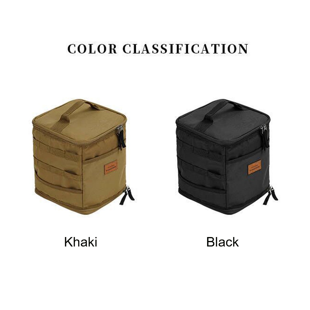 กระเป๋าเก็บ อุปกรณ์ Camping Sundick ผ้า 600D Oxford กันน้ำ ซิปอย่างดี สินค้าพร้อมส่งจากไทย (กระเป๋า S-9) - รูปที่ 5