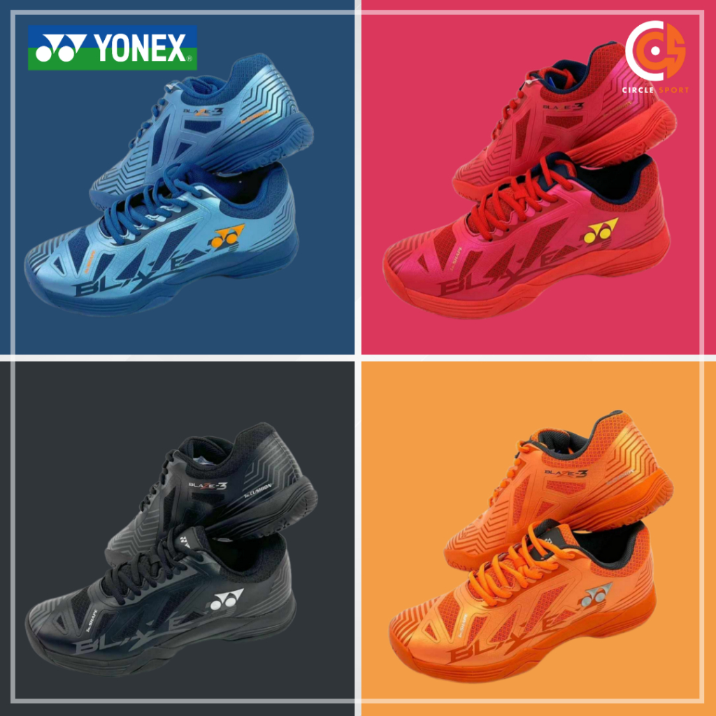 รองเท้าแบดมินตัน Yonex Blaze 3 Tru-Cushion (สินค้าลิขสิทธิ์แท้ 100%)