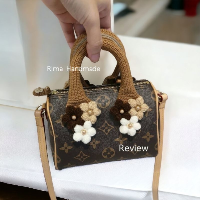 ไหม​หุ้ม​หู​กระเป๋า​ lv speedy​ nano (พรีออเดอร์)​