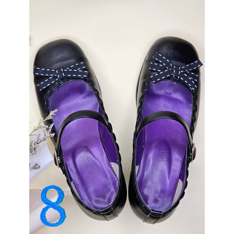 รองเท้าดำ รองเท้านักเรียน มือสอง จากห้างดังที่ญี่ปุ่น เบอร์ 22