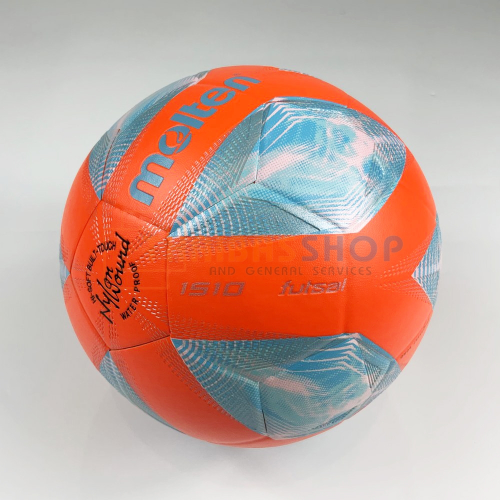 [ของแท้ 100%] ฟุตซอล ลูกฟุตซอล futsal molten F9A1510-OW ขนาดมาตรฐาน หนังอัด(pvc)