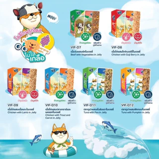 VIF Felina Canino อาหารเปียกสุนัข เกรดพรีเมี่ยม สำหรับสุนัขทุกวัย ขนาด 75g