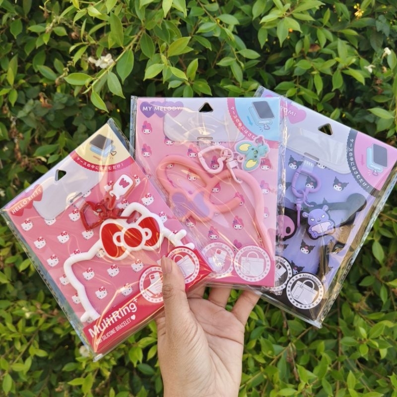 พร้อมส่ง ที่คล้องโทรศัพท์ Sanrio แท้
