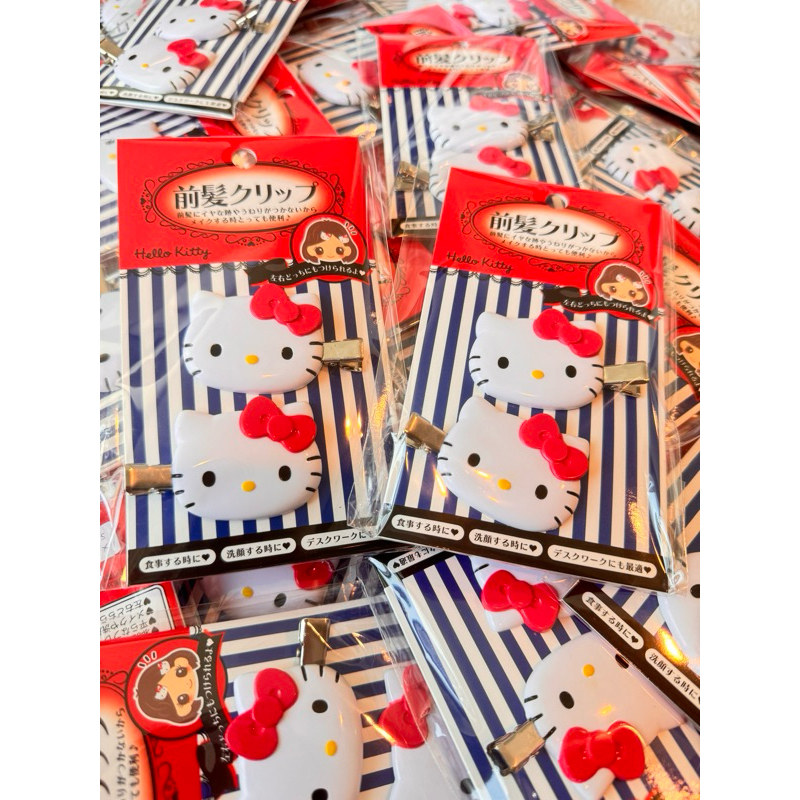 พร้อมส่งกิ๊บติดผม hello kitty แท้ % รุ่นนี้ขาดตลาดไม่มีขายแล้วค่า