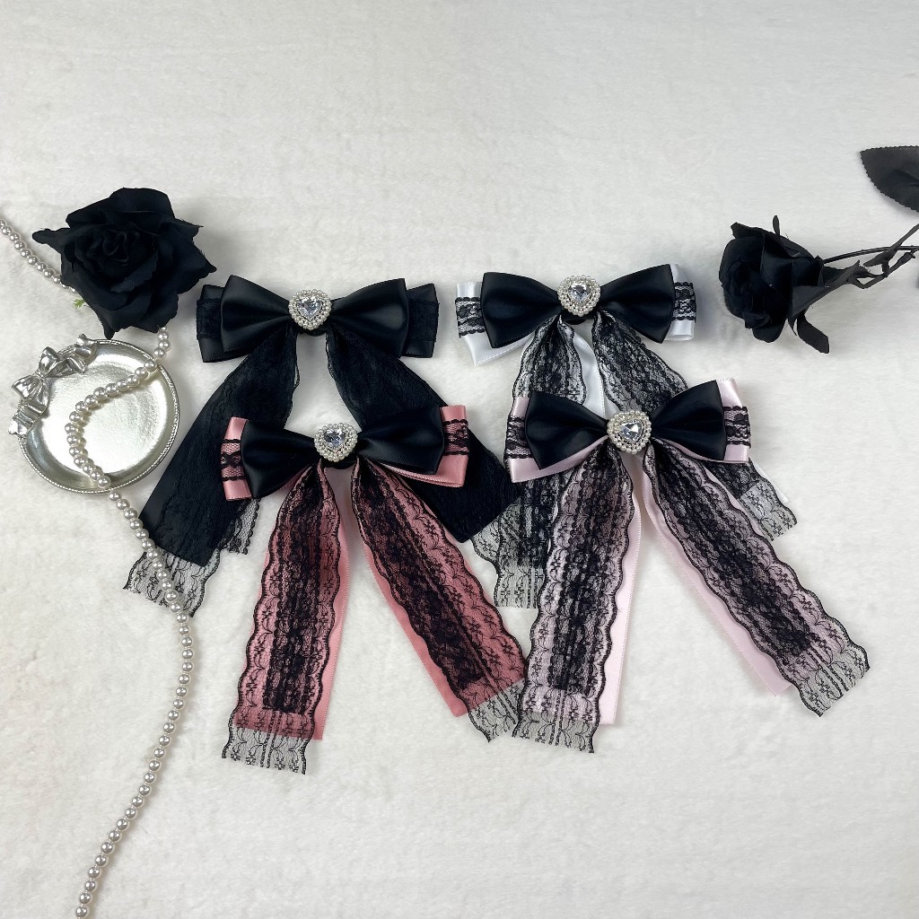Rozalin Pearl Bow Brooch