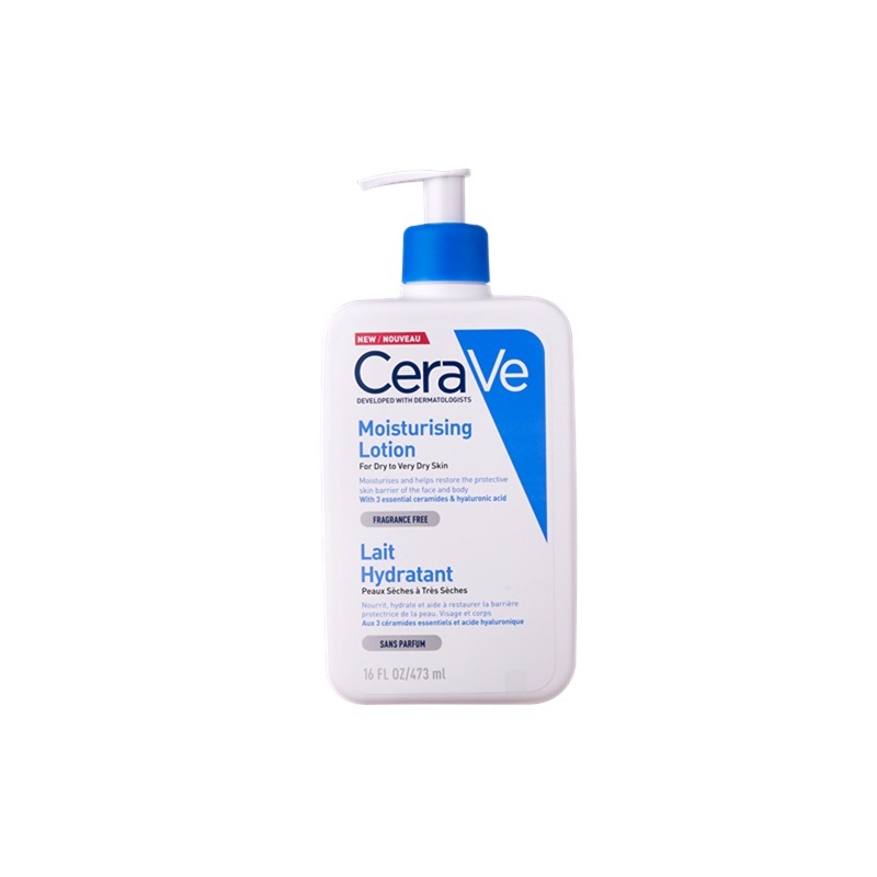 CeraVe Moisturising Lotion 473ml เซราวี ใบหน้า ร่างกาย ให้ความชุ่มชื้น โลชั่นเพิ่มความชุ่มชื้น