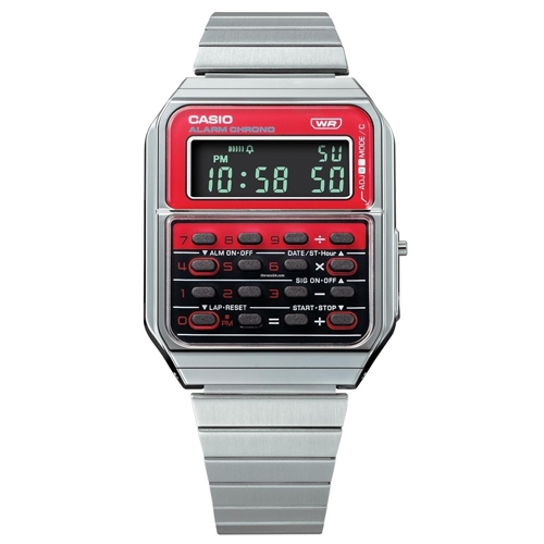CASIO นาฬิกาข้อมือ สายสแตนเลส รุ่น CA-500WE,CA-500WEGG,CA-500WE-4B,CA-500WE-7B,CA-500WEGG-9B