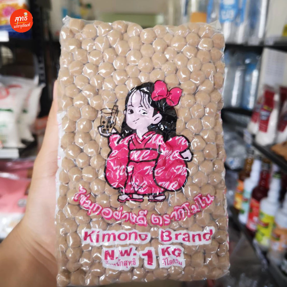 ไข่มุกกิโมโน หอม หนึบหนับ ขนาดบรรจุ 1000 กรัม (1 กิโลกรัม)