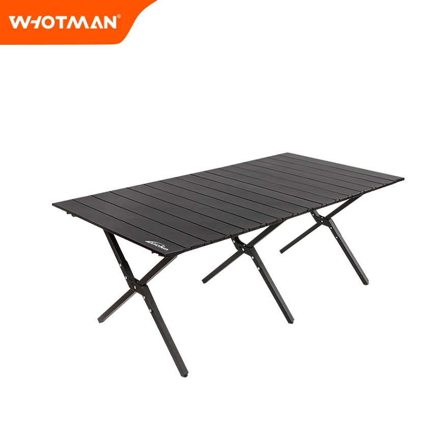 โต๊ะแคมป์ปิ้งพับเก็บได้ Feiyana-WHOTMAN WH-Z1 โต๊ะตั้งแคมป์พกพา
